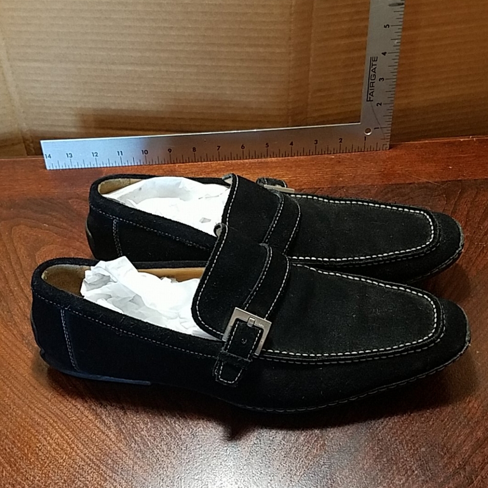 Dunhill London men's car loafer moccasin shoes